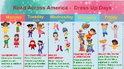 Schedule of Dress Up Days